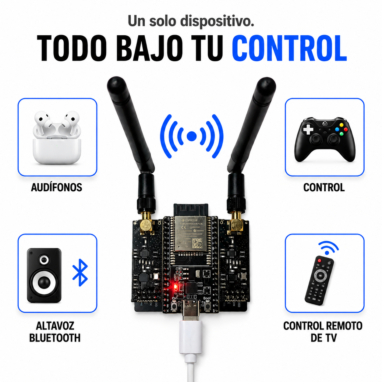 Wave Reaper™ Silencio sin discusiones.